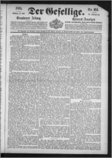 Der Gesellige : Graudenzer Zeitung 1895.07.16, Jg. 70, No. 164