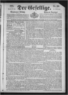 Der Gesellige : Graudenzer Zeitung 1895.07.21, Jg. 70, No. 169