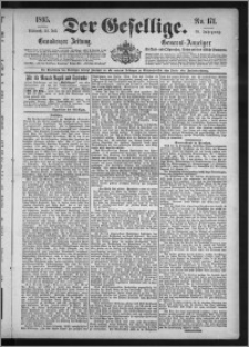 Der Gesellige : Graudenzer Zeitung 1895.07.24, Jg. 70, No. 171