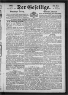 Der Gesellige : Graudenzer Zeitung 1895.07.25, Jg. 70, No. 172