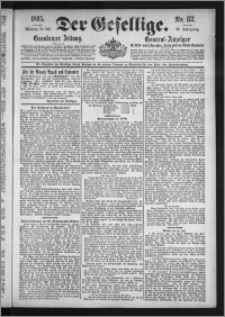 Der Gesellige : Graudenzer Zeitung 1895.07.31, Jg. 70, No. 177