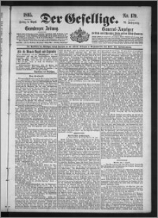 Der Gesellige : Graudenzer Zeitung 1895.08.02, Jg. 70, No. 179