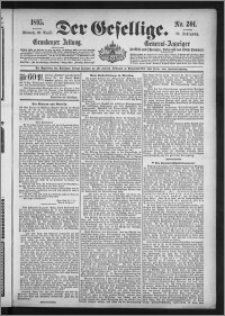 Der Gesellige : Graudenzer Zeitung 1895.08.28, Jg. 70, No. 201