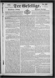 Der Gesellige : Graudenzer Zeitung 1895.09.04, Jg. 70, No. 207