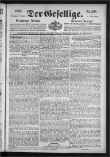 Der Gesellige : Graudenzer Zeitung 1895.10.08, Jg. 70, No. 236