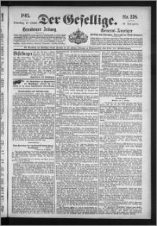 Der Gesellige : Graudenzer Zeitung 1895.10.10, Jg. 70, No. 238