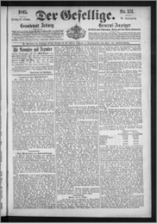 Der Gesellige : Graudenzer Zeitung 1895.10.25, Jg. 70, No. 251