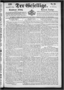 Der Gesellige : Graudenzer Zeitung 1896.03.14, Jg. 70, No. 63