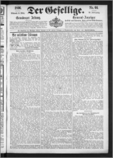 Der Gesellige : Graudenzer Zeitung 1896.03.18, Jg. 70, No. 66