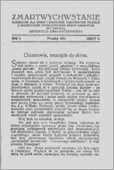 Zmartwychwstanie. Miesięcznik dla spraw i zagadnień narodowych polskich ze szczególnym uwzględnieniem spraw kresowych 1922, Wrzesień