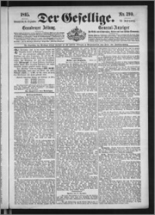 Der Gesellige : Graudenzer Zeitung 1895.12.21, Jg. 70, No. 299