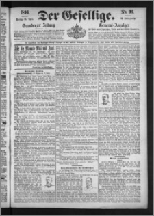 Der Gesellige : Graudenzer Zeitung 1896.04.24, Jg. 70, No. 96