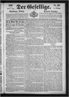 Der Gesellige : Graudenzer Zeitung 1896.05.01, Jg. 70, No. 102