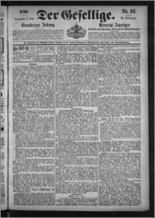 Der Gesellige : Graudenzer Zeitung 1896.06.06, Jg. 70, No. 131