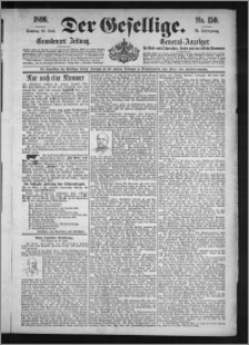 Der Gesellige : Graudenzer Zeitung 1896.06.28, Jg. 70, No. 150