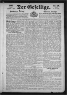 Der Gesellige : Graudenzer Zeitung 1896.07.08, Jg. 71, No. 158