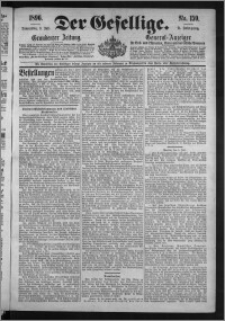 Der Gesellige : Graudenzer Zeitung 1896.07.09, Jg. 71, No. 159