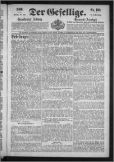 Der Gesellige : Graudenzer Zeitung 1896.07.10, Jg. 71, No. 160