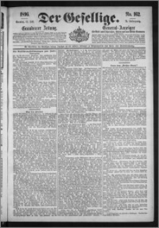 Der Gesellige : Graudenzer Zeitung 1896.07.12, Jg. 71, No. 162