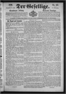 Der Gesellige : Graudenzer Zeitung 1896.07.25, Jg. 71, No. 173