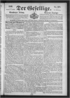 Der Gesellige : Graudenzer Zeitung 1896.09.27, Jg. 71, No. 228