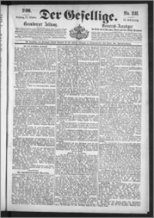 Der Gesellige : Graudenzer Zeitung 1896.10.13, Jg. 71, No. 241
