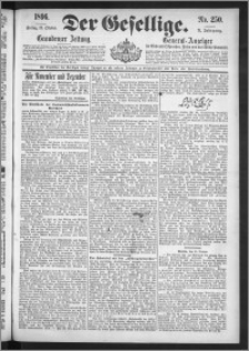 Der Gesellige : Graudenzer Zeitung 1896.10.23, Jg. 71, No. 250