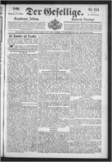 Der Gesellige : Graudenzer Zeitung 1896.10.28, Jg. 71, No. 254
