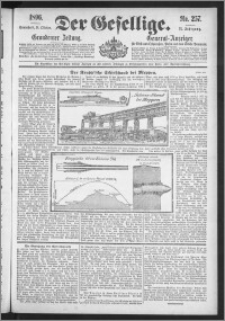 Der Gesellige : Graudenzer Zeitung 1896.10.31, Jg. 71, No. 257
