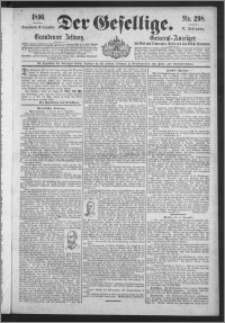 Der Gesellige : Graudenzer Zeitung 1896.12.19, Jg. 71, No. 298