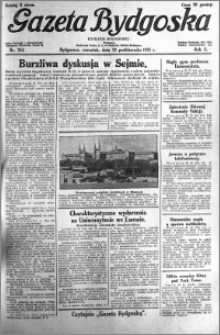 Gazeta Bydgoska 1931.10.22 R.10 nr 244