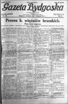 Gazeta Bydgoska 1931.11.01 R.10 nr 253