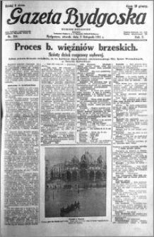 Gazeta Bydgoska 1931.11.03 R.10 nr 254