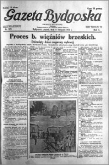 Gazeta Bydgoska 1931.11.06 R.10 nr 257