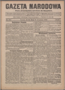 Gazeta Narodowa : pismo chrześcijańsko-narodowe dla Wszystkich 1923.09.12, R. 1, nr 28