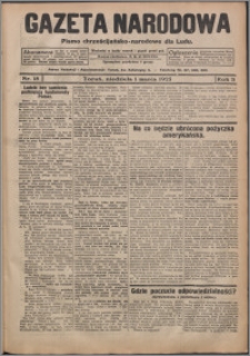 Gazeta Narodowa : pismo chrzescijańsko-narodowe dla Ludu 1925.03.01, R. 3, nr 18
