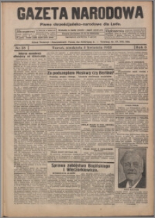 Gazeta Narodowa : pismo chrzescijańsko-narodowe dla Ludu 1925.04.05, R. 3, nr 28