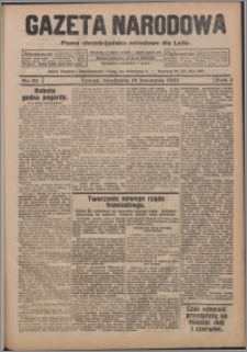 Gazeta Narodowa : pismo chrzescijańsko-narodowe dla Ludu 1925.04.19, R. 3, nr 32