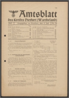 Amtsblatt des Kreises Dietfurt (Wartheland) 1943.07.02 nr 26