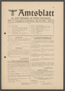 Amtsblatt des Kreises Altburgund u. Dietfurt (Wartheland) 1944.03.24 nr 12