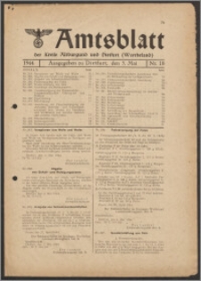 Amtsblatt des Kreises Altburgund u. Dietfurt (Wartheland) 1944.05.05 nr 18