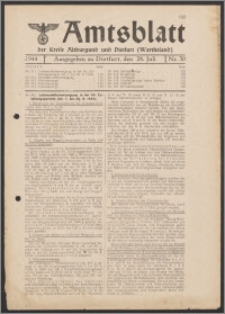 Amtsblatt des Kreises Altburgund u. Dietfurt (Wartheland) 1944.07.28 nr 30