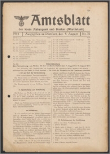 Amtsblatt des Kreises Altburgund u. Dietfurt (Wartheland) 1944.08.04 nr 31