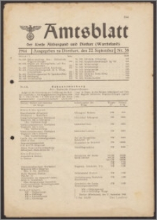 Amtsblatt des Kreises Altburgund u. Dietfurt (Wartheland) 1944.09.22 nr 38