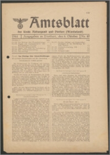 Amtsblatt des Kreises Altburgund u. Dietfurt (Wartheland) 1944.10.06 nr 40