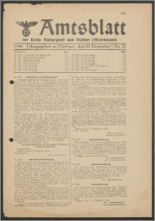 Amtsblatt des Kreises Altburgund u. Dietfurt (Wartheland) 1944.12.29 nr 52