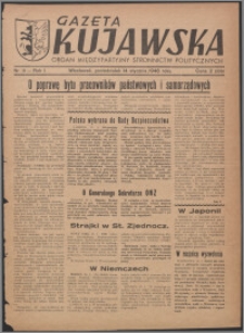 Gazeta Kujawska : organ międzypartyjnych stronnictw politycznych 1946.01.14, R. 1, nr 11
