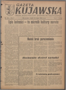 Gazeta Kujawska : organ międzypartyjnych stronnictw politycznych 1946.02.08, R. 1, nr 32