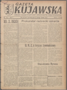 Gazeta Kujawska : organ międzypartyjnych stronnictw politycznych 1946.02.11, R. 1, nr 34