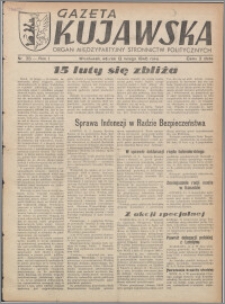 Gazeta Kujawska : organ międzypartyjnych stronnictw politycznych 1946.02.12, R. 1, nr 35